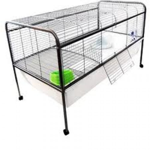 Rabbit/ Guinea pig cage with wheels